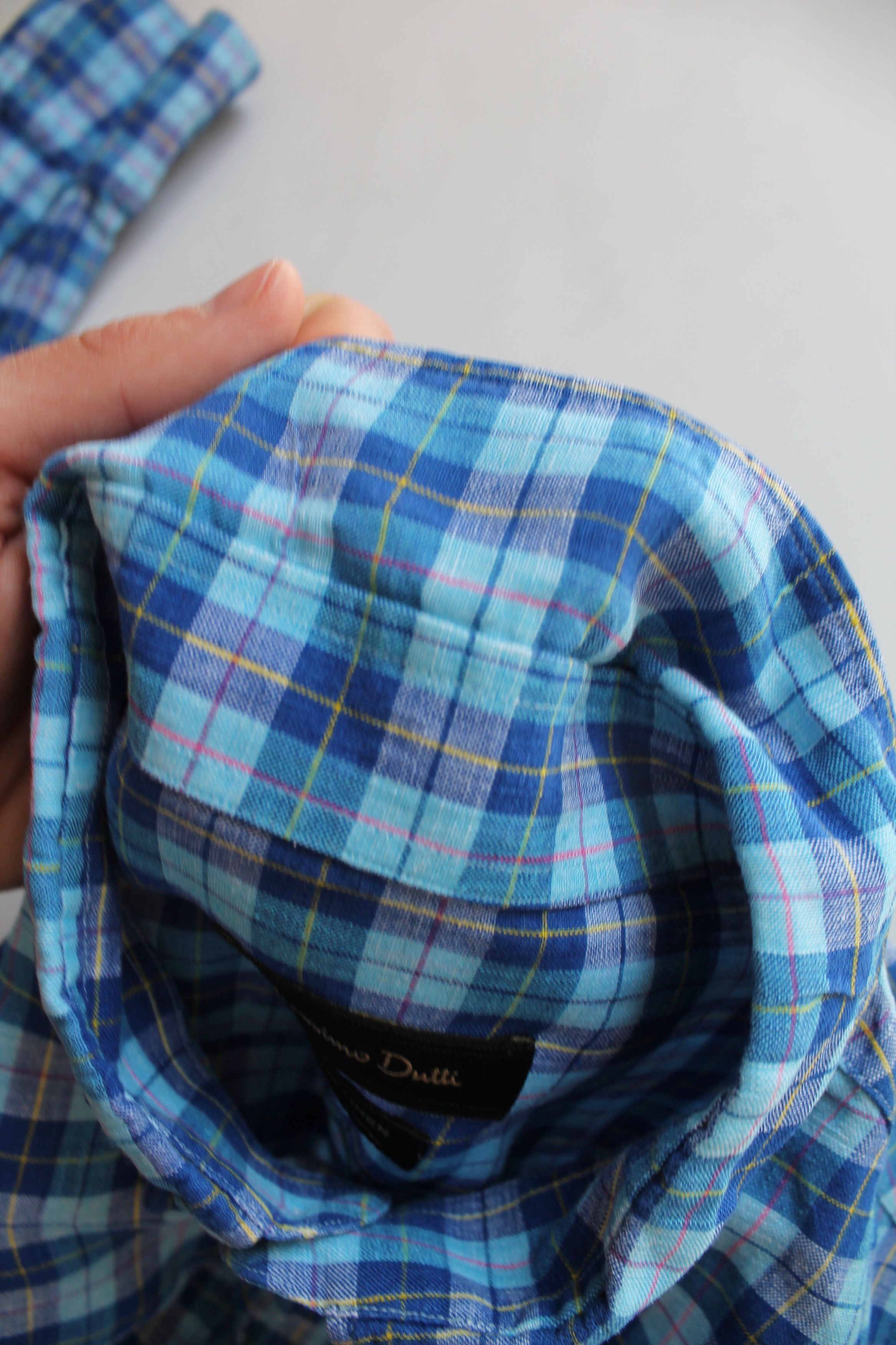 Massimo Dutti massimo dutti checkered linen shirt L-XL Size US L / EU 52-54 / 3 - 9 Thumbnail