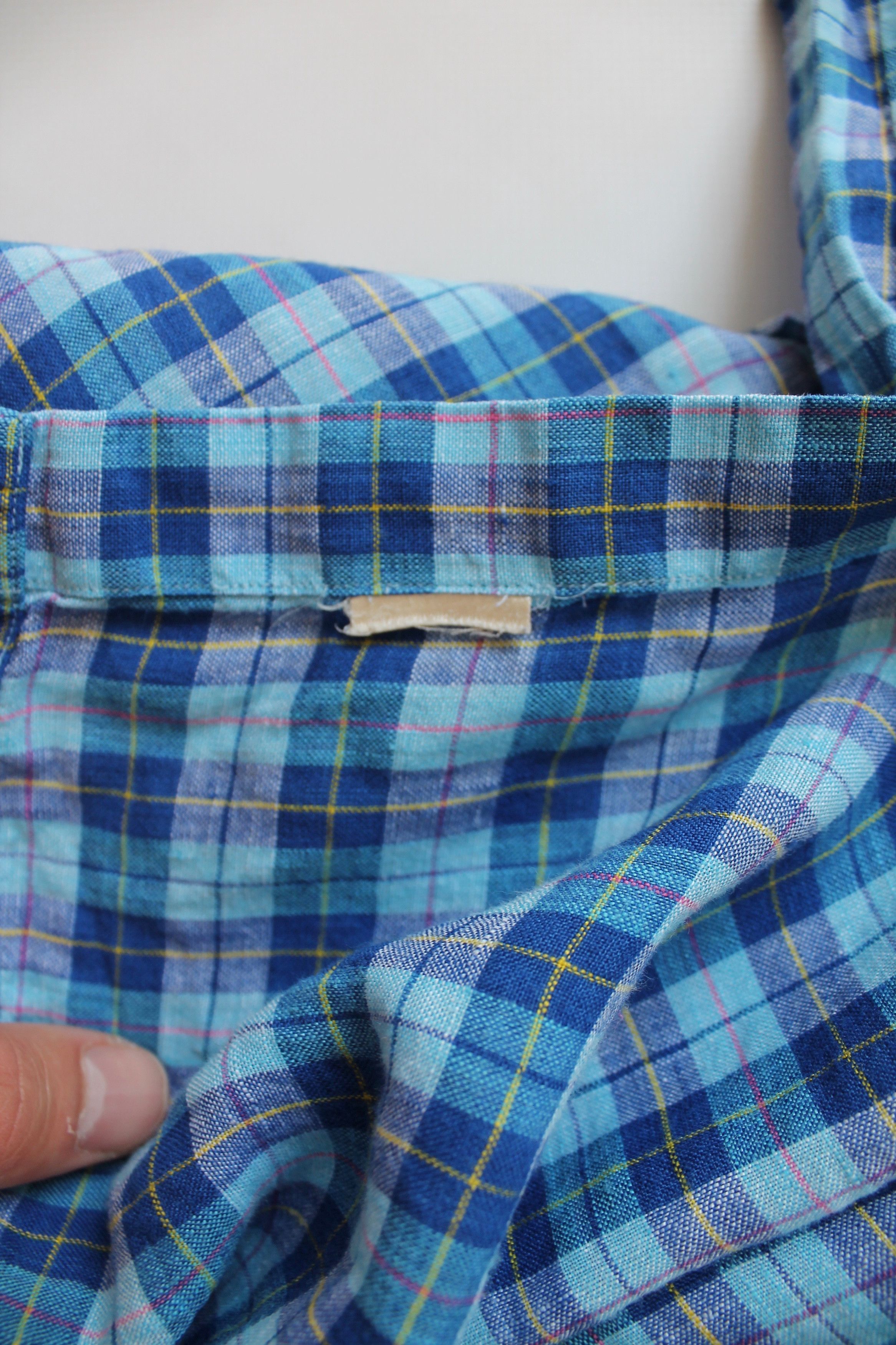 Massimo Dutti massimo dutti checkered linen shirt L-XL Size US L / EU 52-54 / 3 - 11 Thumbnail