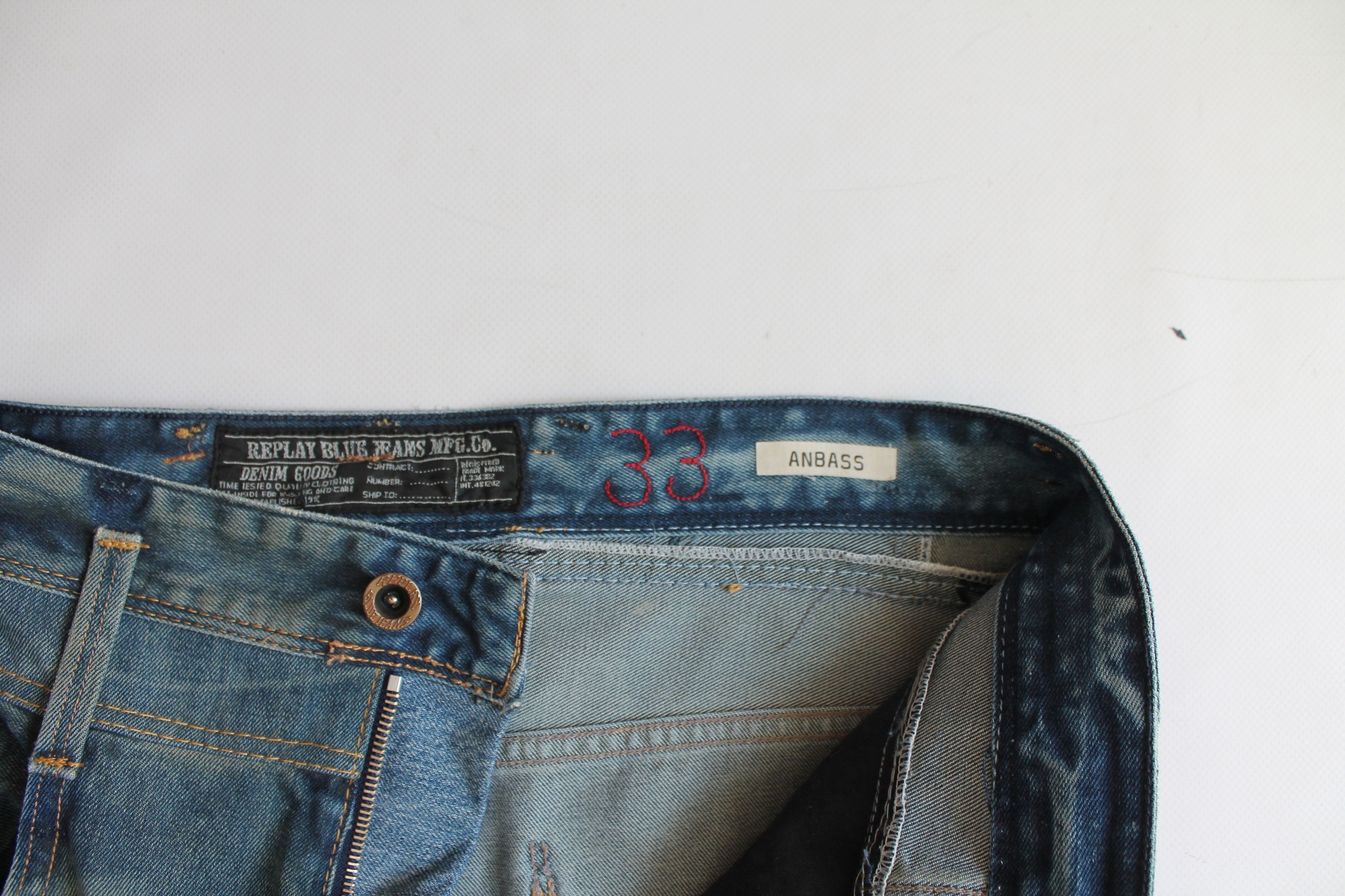 Replay Replay denim faded pants jeans slim fit Size US 34 / EU 50 - 13 Thumbnail