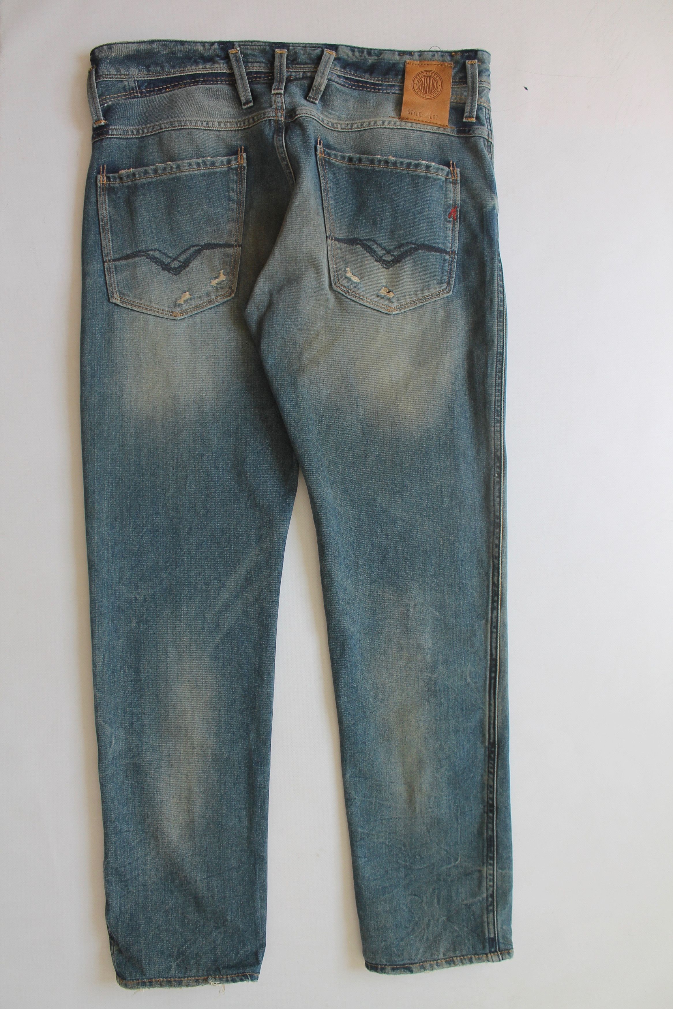 Replay Replay denim faded pants jeans slim fit Size US 34 / EU 50 - 15 Thumbnail