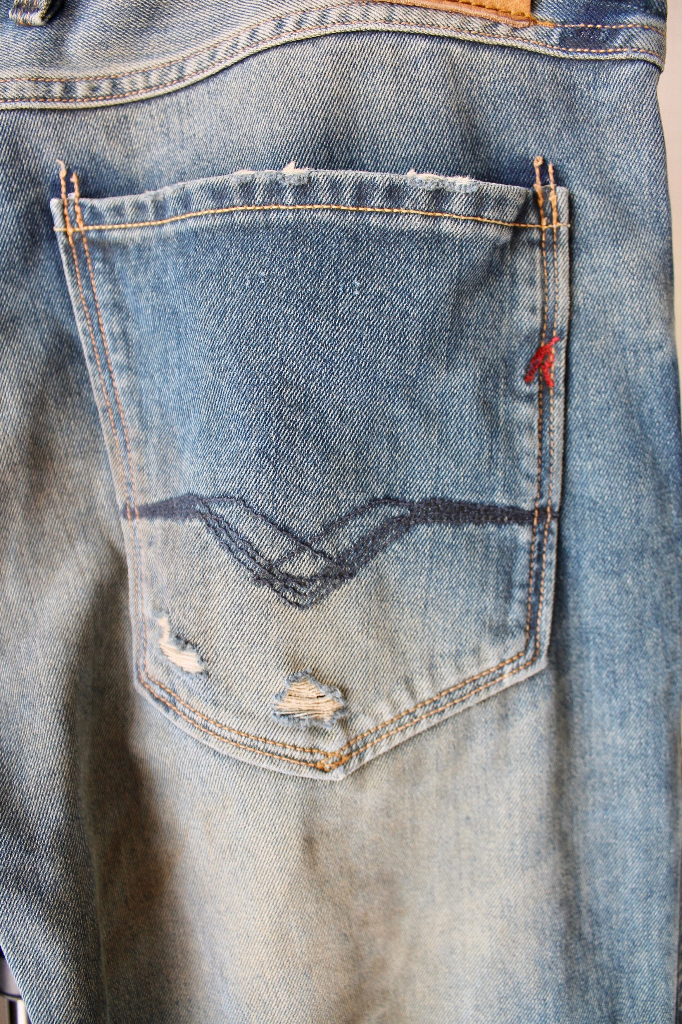 Replay Replay denim faded pants jeans slim fit Size US 34 / EU 50 - 9 Thumbnail