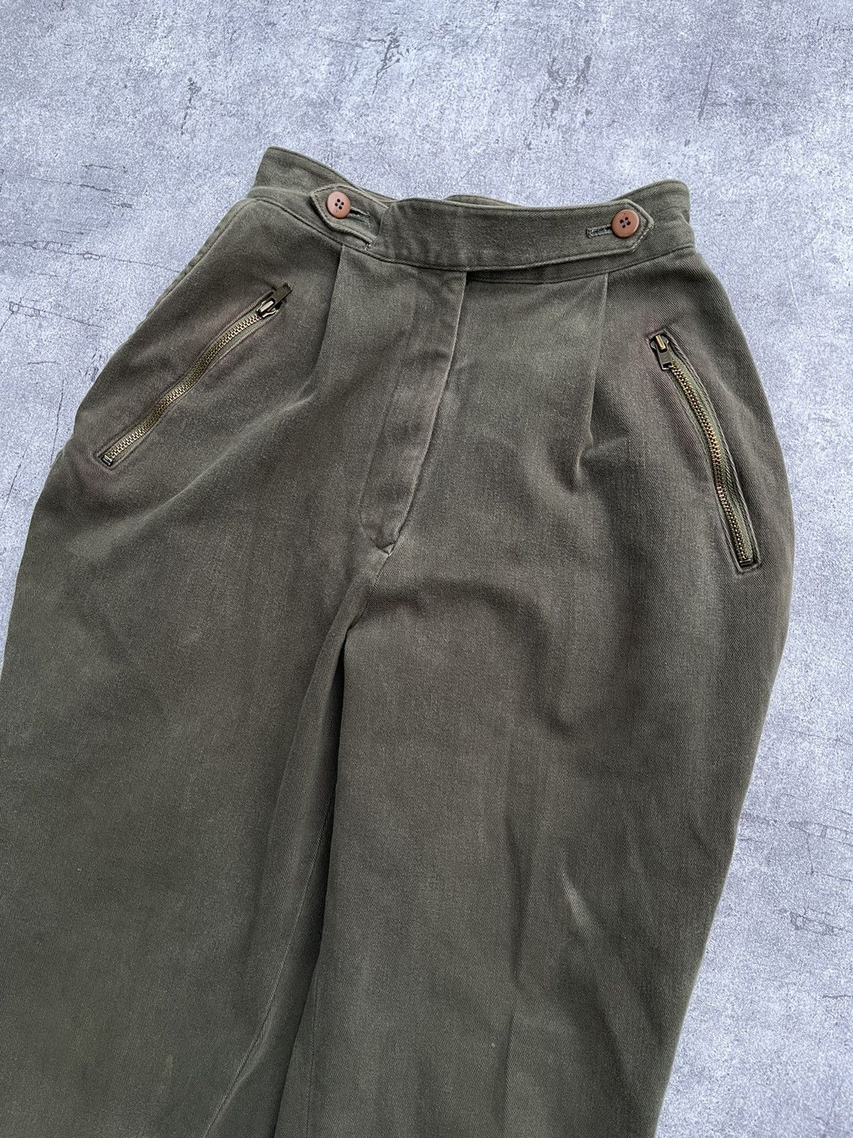 Issey Miyake 1980’s Flight Zipper Sweatpants Size US 28 / EU 44 - 3 Thumbnail
