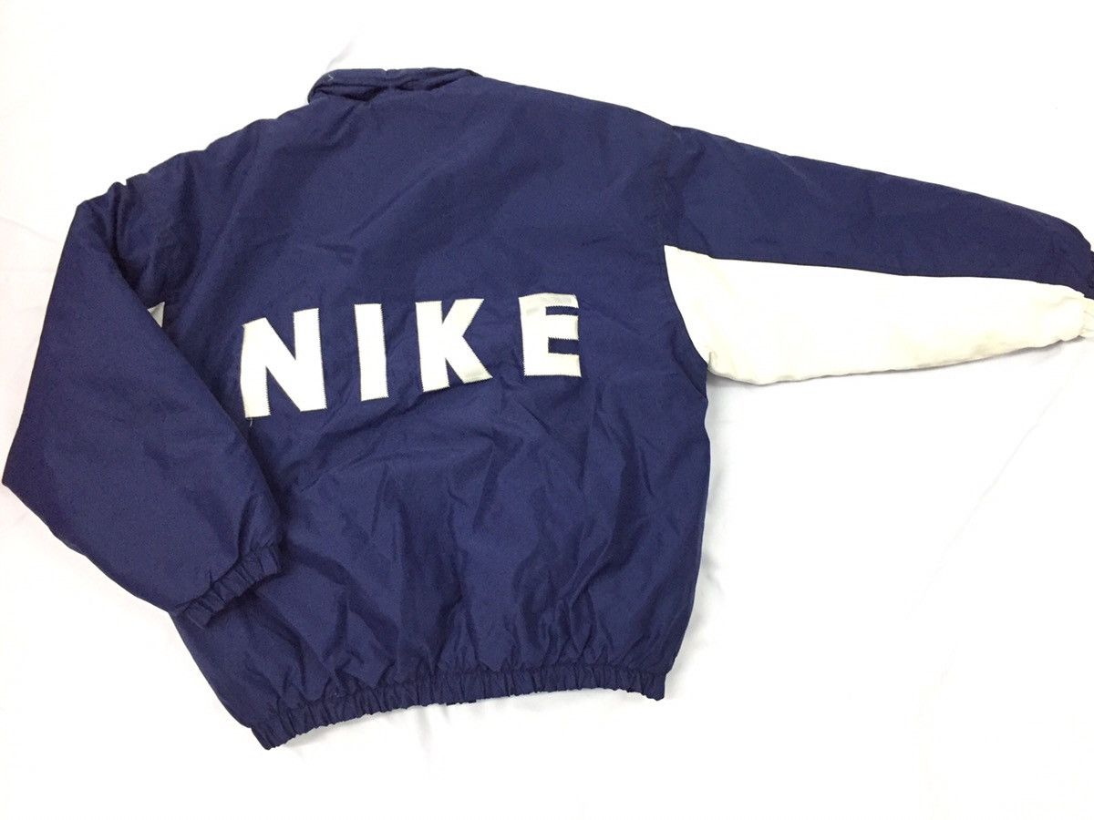 Nike × Nike ACG × Vintage Vintage 90s Nike Spellout Biglogo Swag Hype Bomber jacket Size US L / EU 52-54 / 3 - 2 Thumbnail