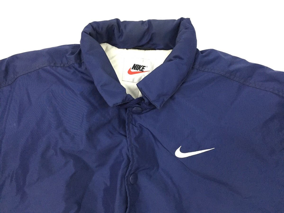 Nike × Nike ACG × Vintage Vintage 90s Nike Spellout Biglogo Swag Hype Bomber jacket Size US L / EU 52-54 / 3 - 4 Thumbnail
