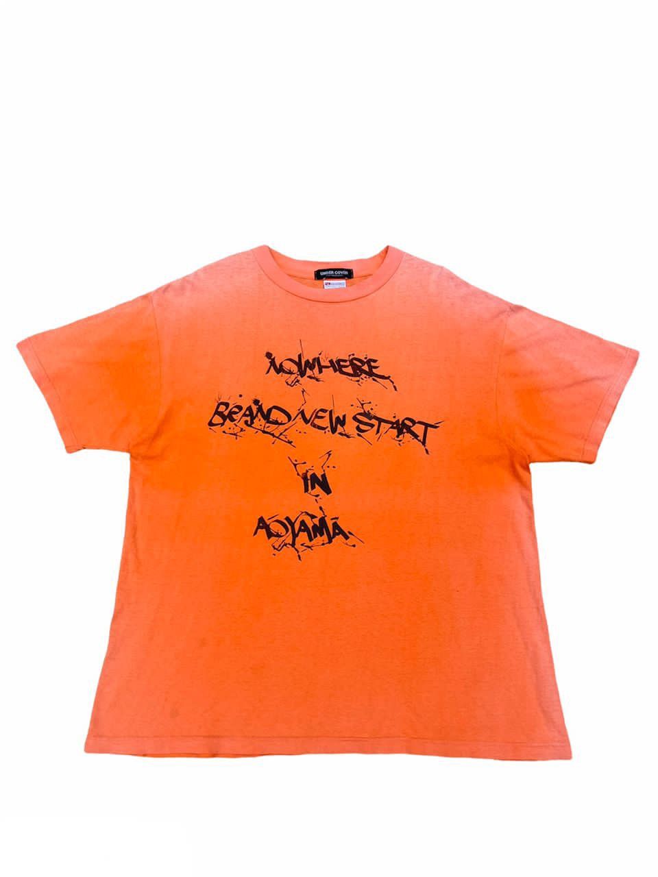 1997 BAPE LAST ORGY 2 T-shirt NOWHERE Undercover NIGO Black
