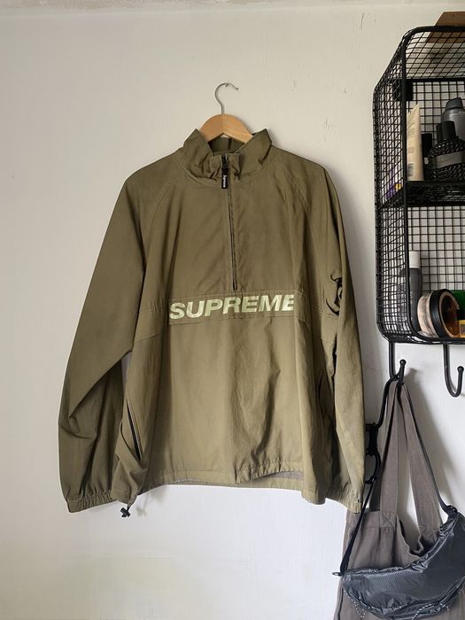 Supreme supreme 3M reflective half zip pullover anorak | Grailed