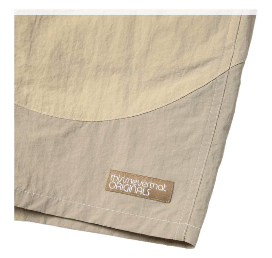 thisisneverthat Thisisneverthat Wave Shorts Beige • S Size US 30 / EU 46 - 3 Thumbnail