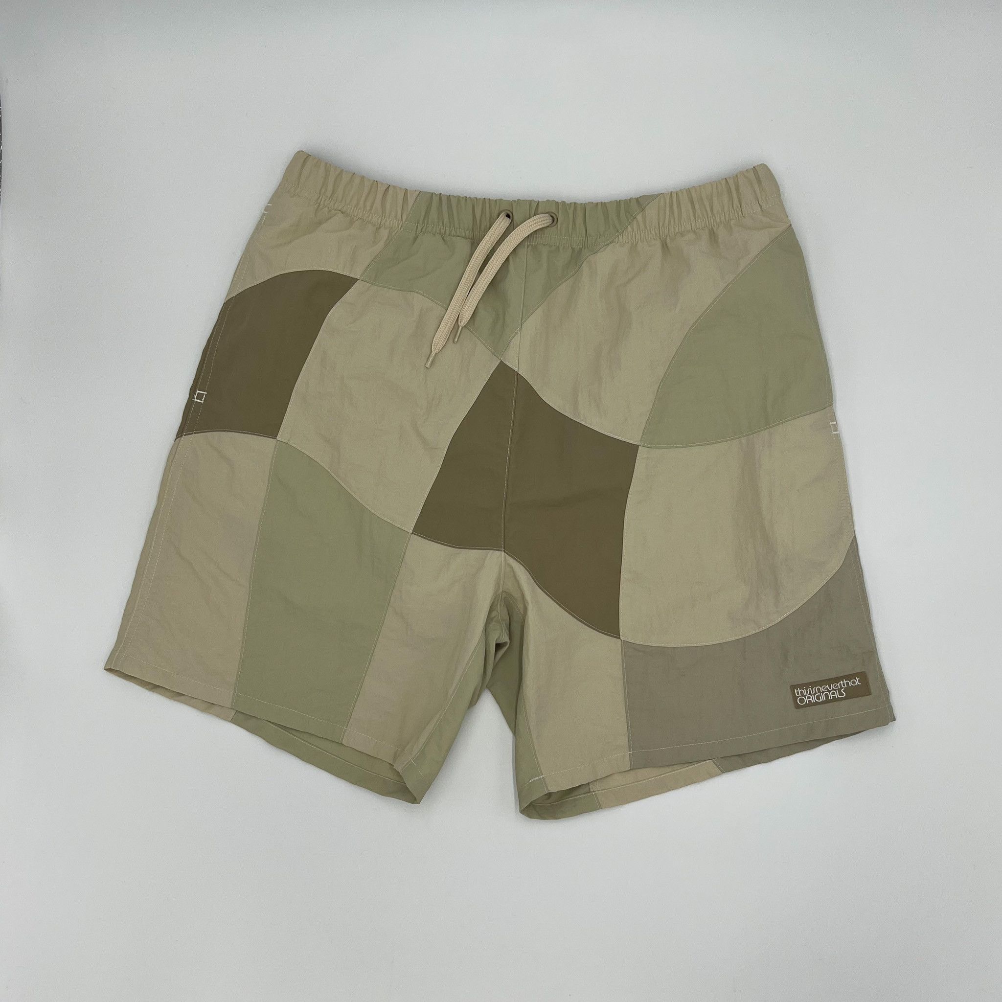 thisisneverthat Thisisneverthat Wave Shorts Beige • S Size US 30 / EU 46 - 5 Thumbnail