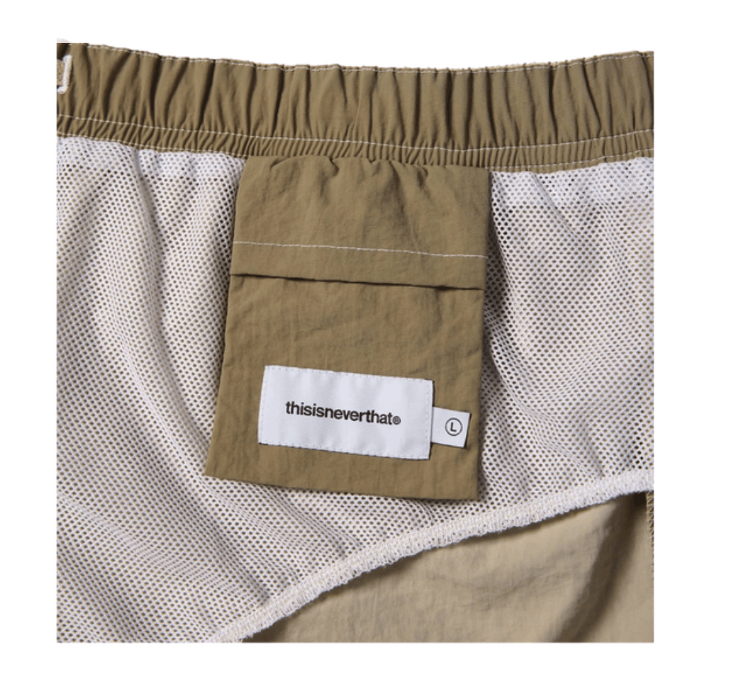 thisisneverthat Thisisneverthat Wave Shorts Beige • S Size US 30 / EU 46 - 4 Thumbnail