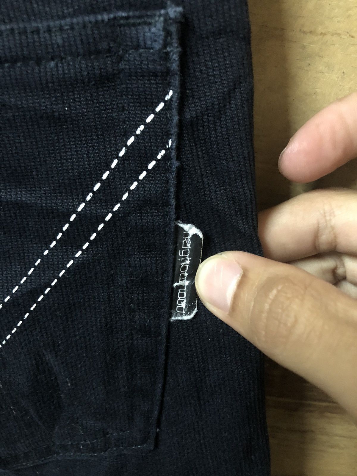 Neighborhood Neighborhood Spnarrow 2002 Denim Cargo Pant Size US 32 / EU 48 - 8 Thumbnail