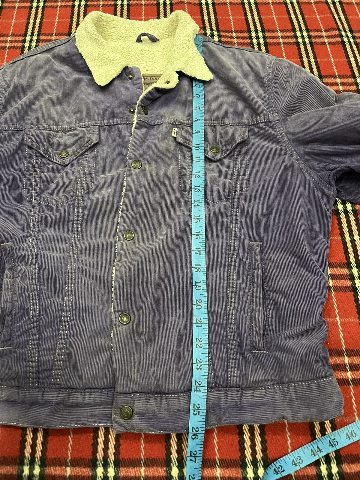Levi's Vintage Levi's Jacket Sherpa Corduroy Size US XL / EU 56 / 4 - 16 Thumbnail