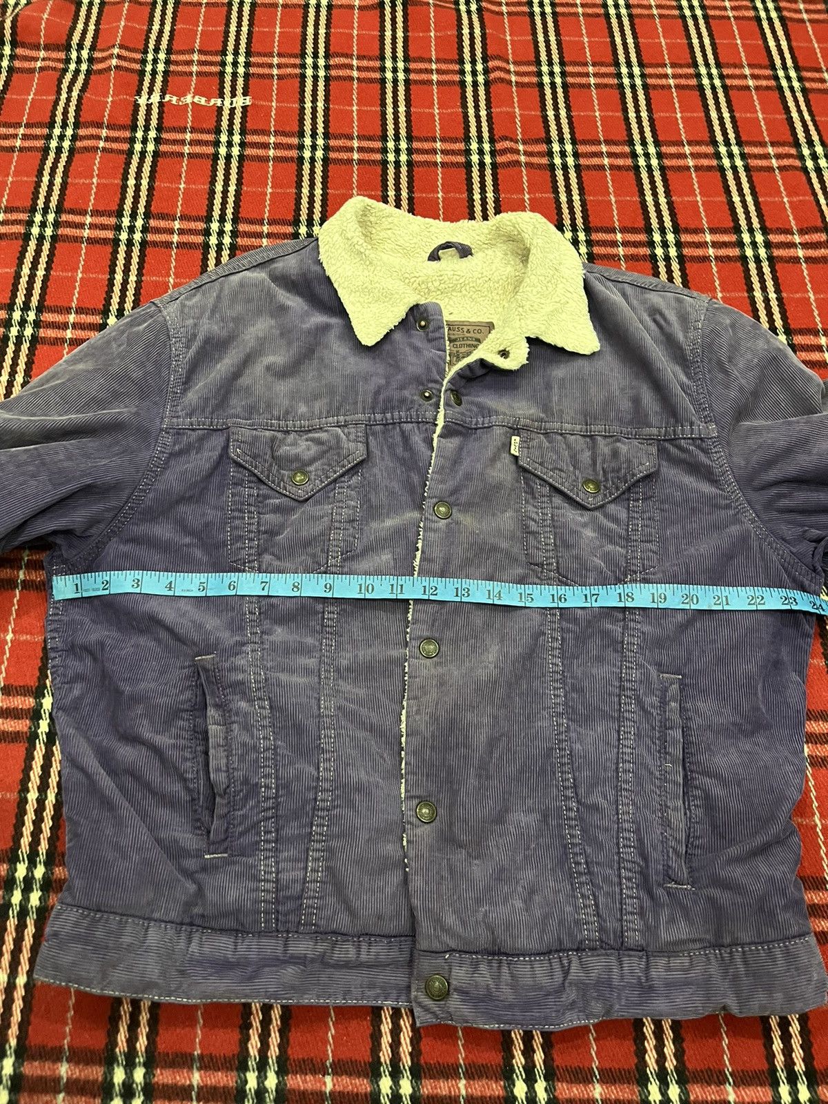Levi's Vintage Levi's Jacket Sherpa Corduroy Size US XL / EU 56 / 4 - 15 Thumbnail