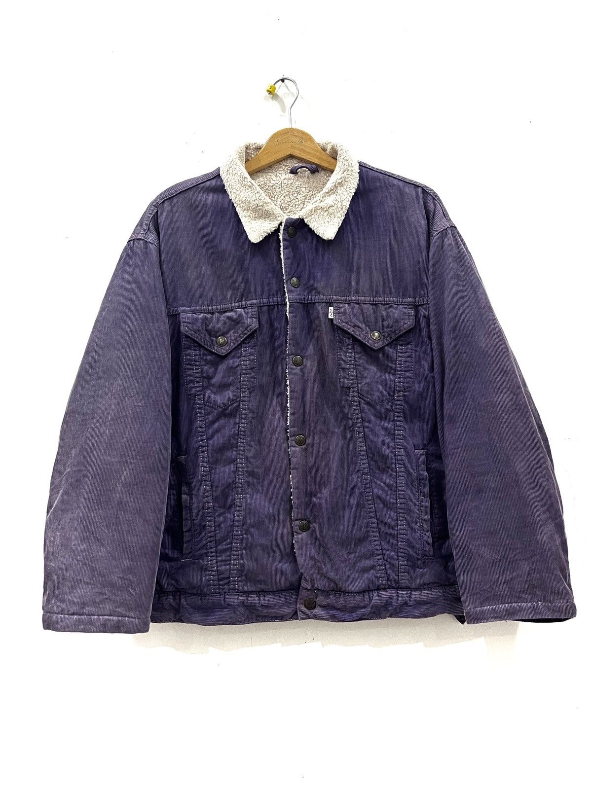 Levi's Vintage Levi's Jacket Sherpa Corduroy Size US XL / EU 56 / 4 - 1 Thumbnail