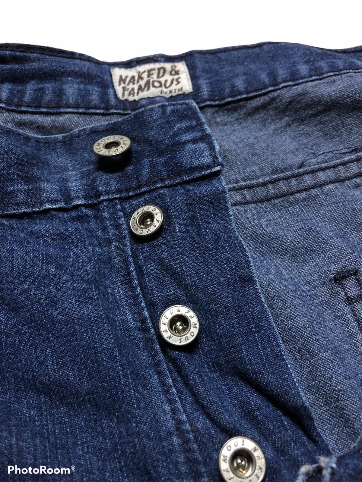 Naked & Famous NAKED AND FAMOUS REDLINE SELVEDGE DENIM Size US 34 / EU 50 - 6 Thumbnail