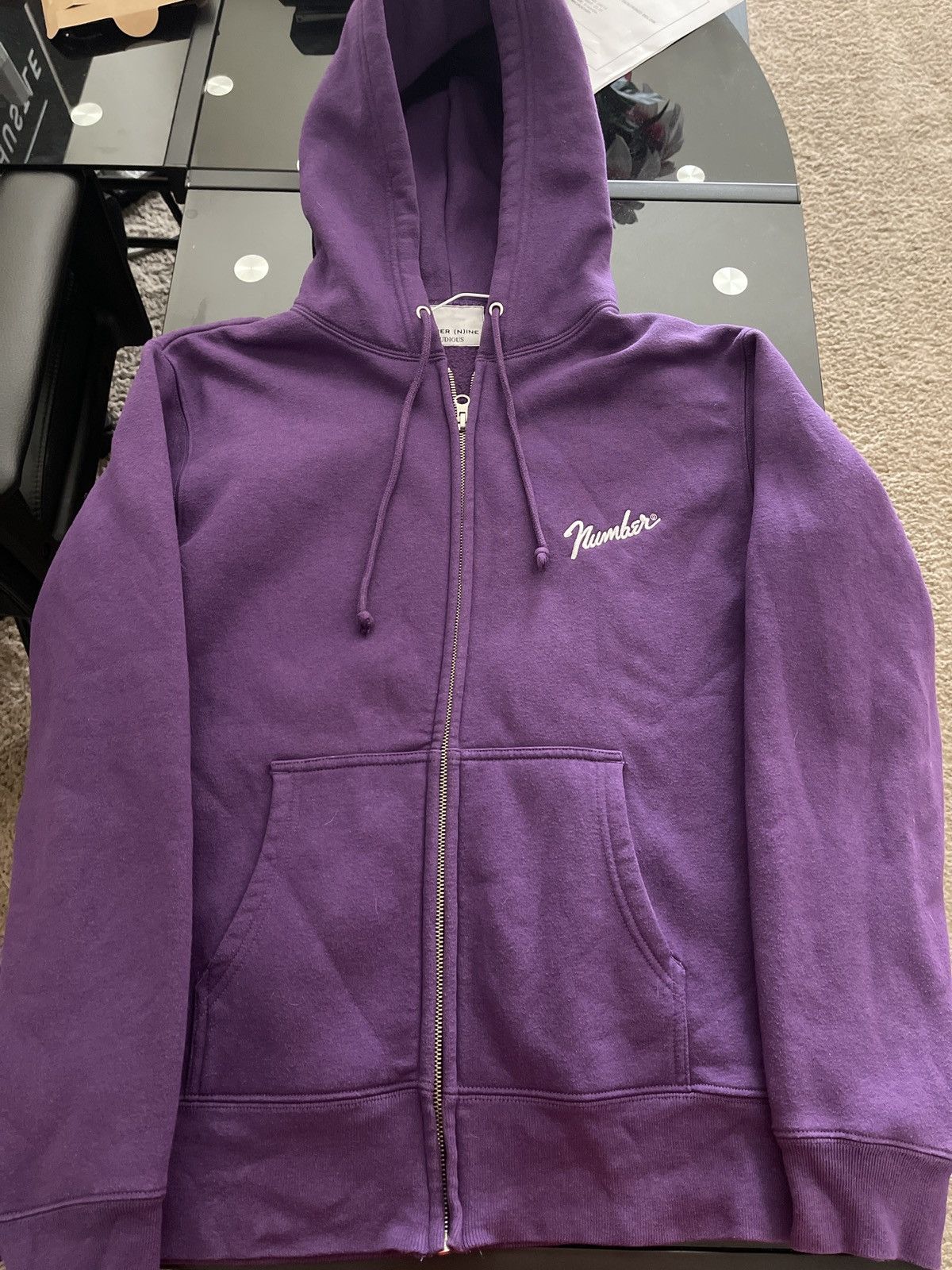 Number (N)ine Number nine zip up | Grailed