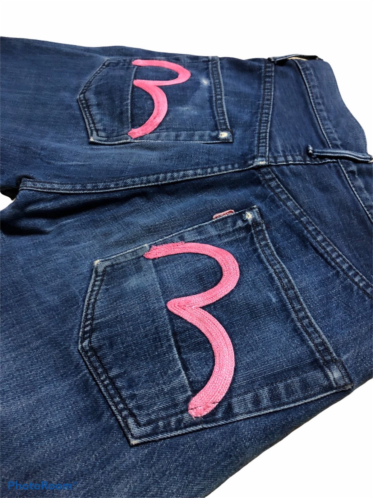 EVISU BLUE SELVEDGE DENIM