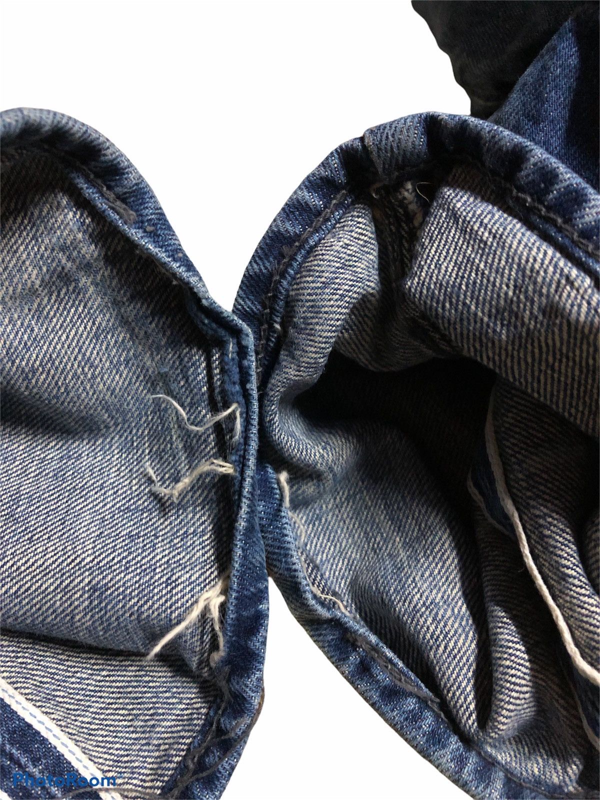 EVISU BLUE SELVEDGE DENIM