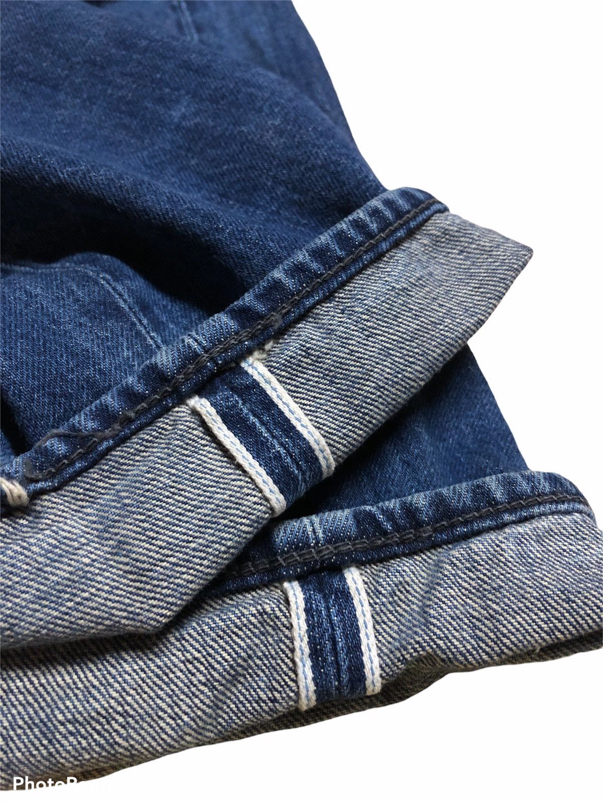 EVISU BLUE SELVEDGE DENIM