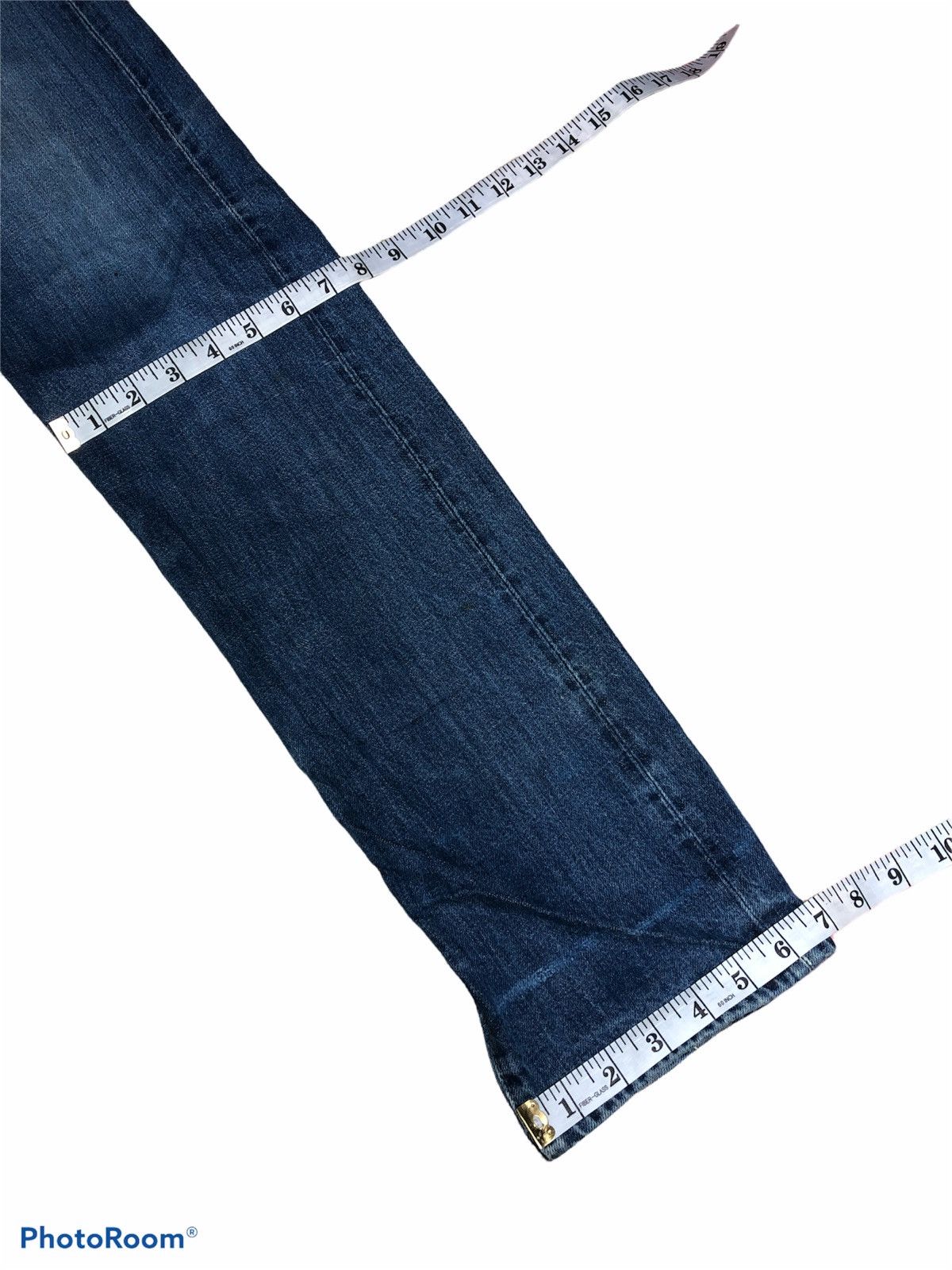 EVISU BLUE SELVEDGE DENIM