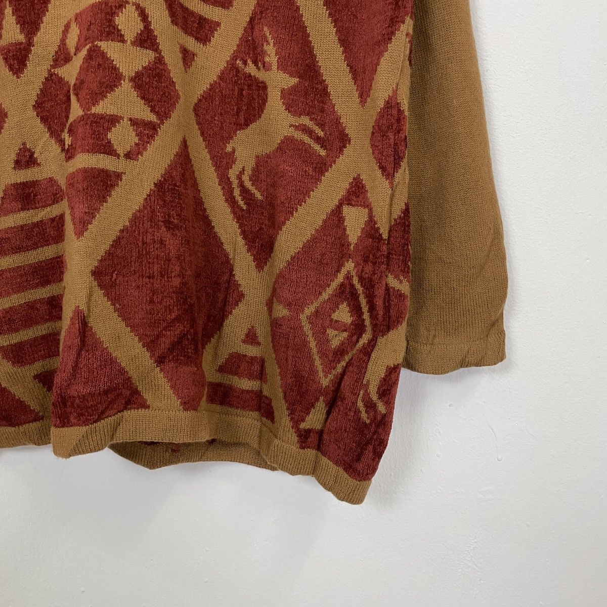 Aran Isles Knitwear Vintage Milano Habitat Motive Art knitwear Size US M / EU 48-50 / 2 - 2 Thumbnail