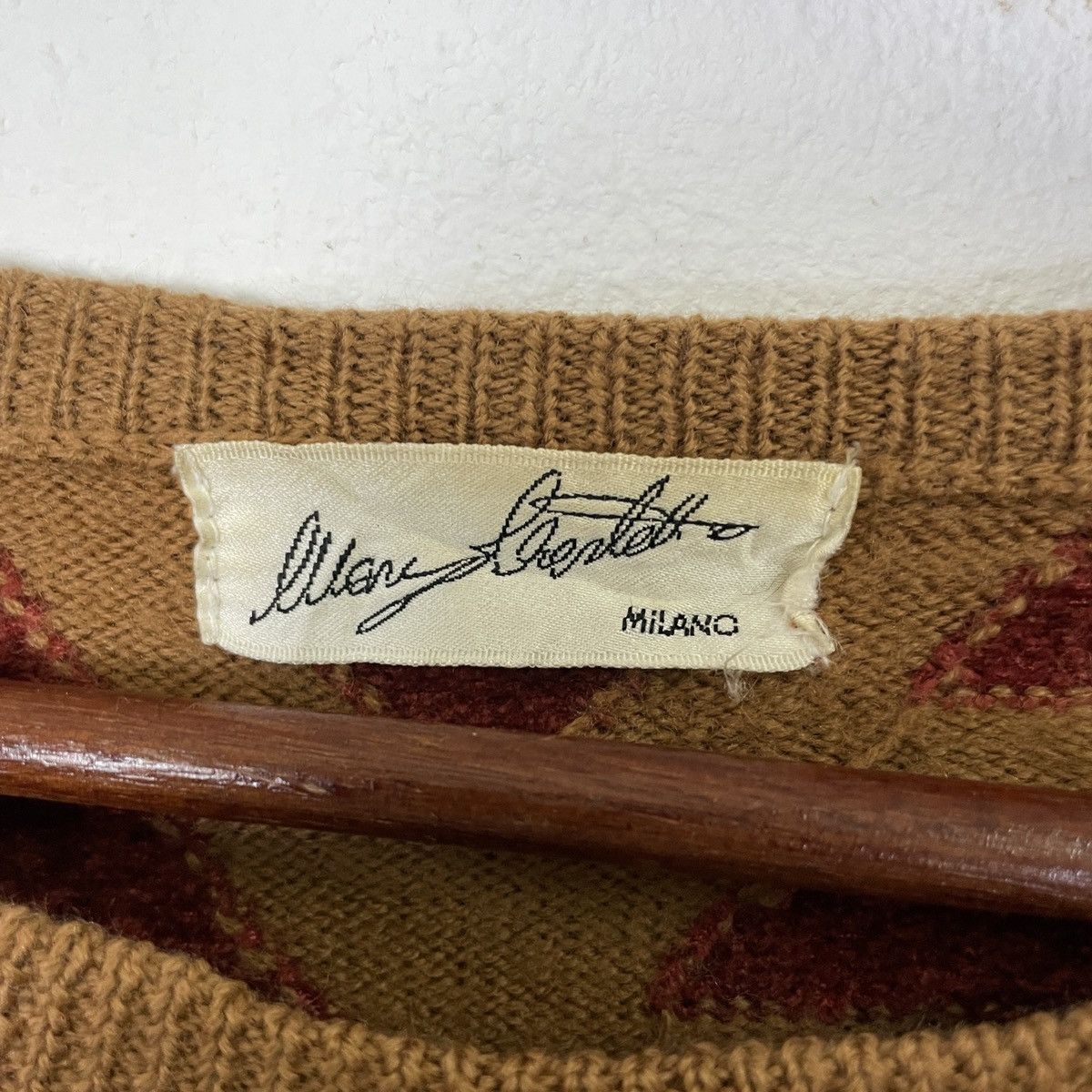 Aran Isles Knitwear Vintage Milano Habitat Motive Art knitwear Size US M / EU 48-50 / 2 - 5 Thumbnail