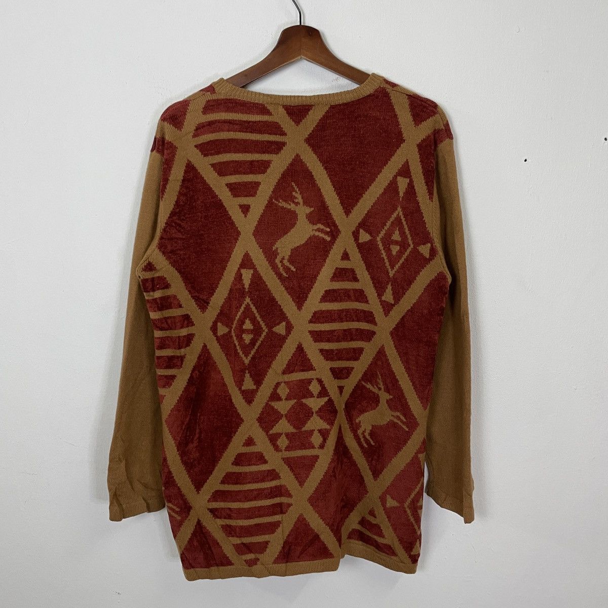 Aran Isles Knitwear Vintage Milano Habitat Motive Art knitwear Size US M / EU 48-50 / 2 - 7 Thumbnail