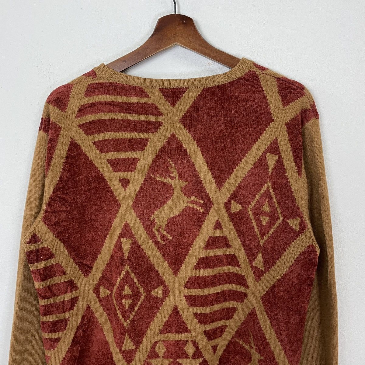 Aran Isles Knitwear Vintage Milano Habitat Motive Art knitwear Size US M / EU 48-50 / 2 - 10 Thumbnail