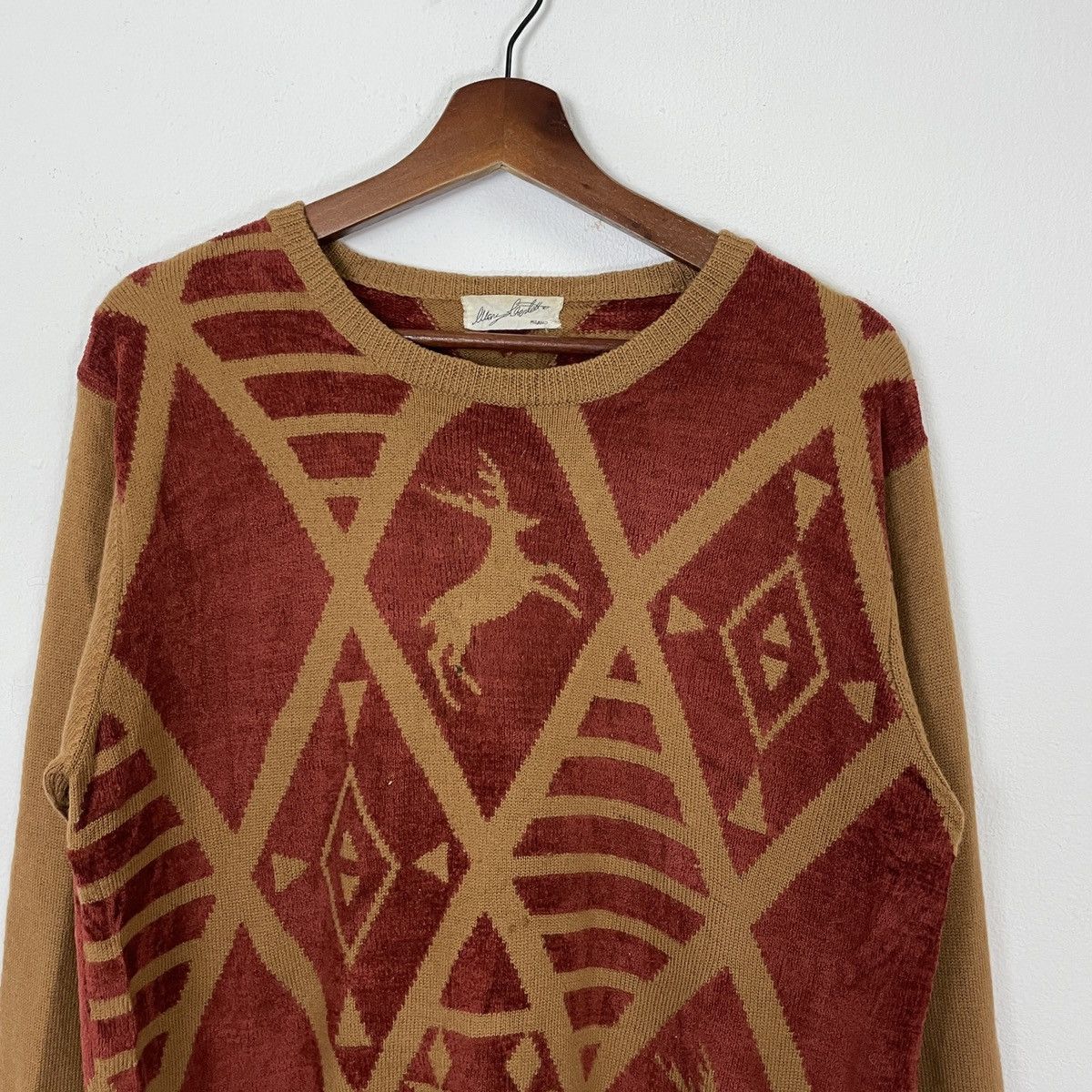 Aran Isles Knitwear Vintage Milano Habitat Motive Art knitwear Size US M / EU 48-50 / 2 - 4 Thumbnail