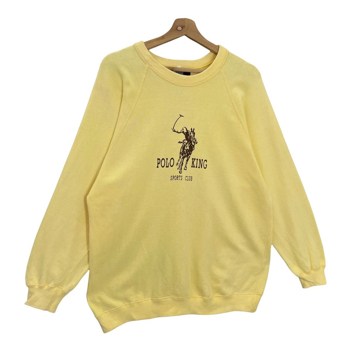 Japanese Brand × Vintage Vintage Royal Polo Big Logo Crewneck Sweatshirt Size M Size US M / EU 48-50 / 2 - 2 Thumbnail