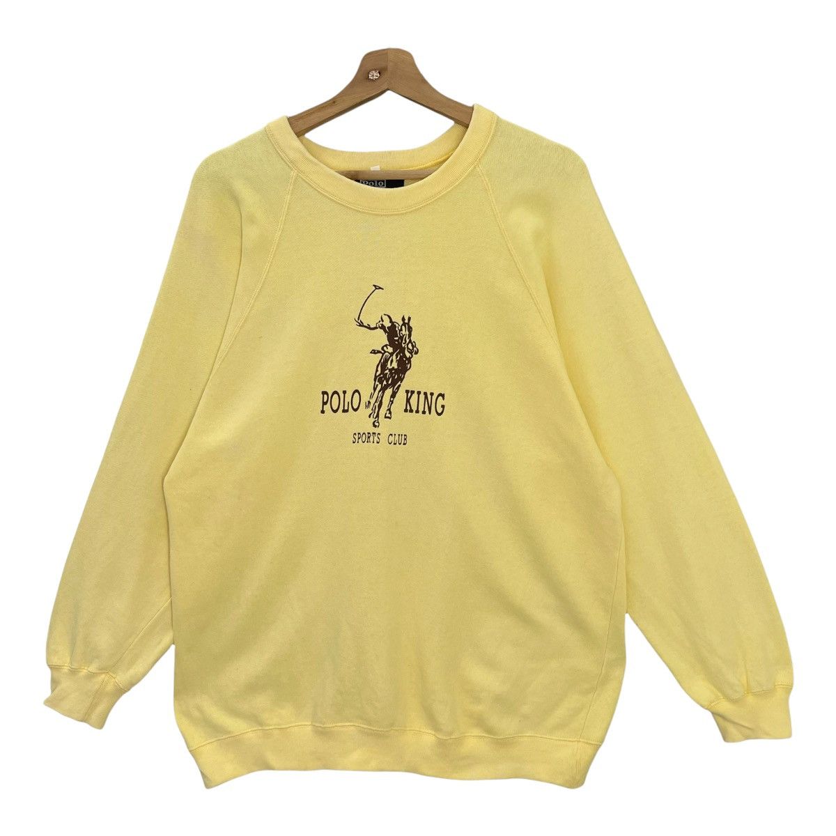 Japanese Brand × Vintage Vintage Royal Polo Big Logo Crewneck Sweatshirt Size M Size US M / EU 48-50 / 2 - 3 Thumbnail