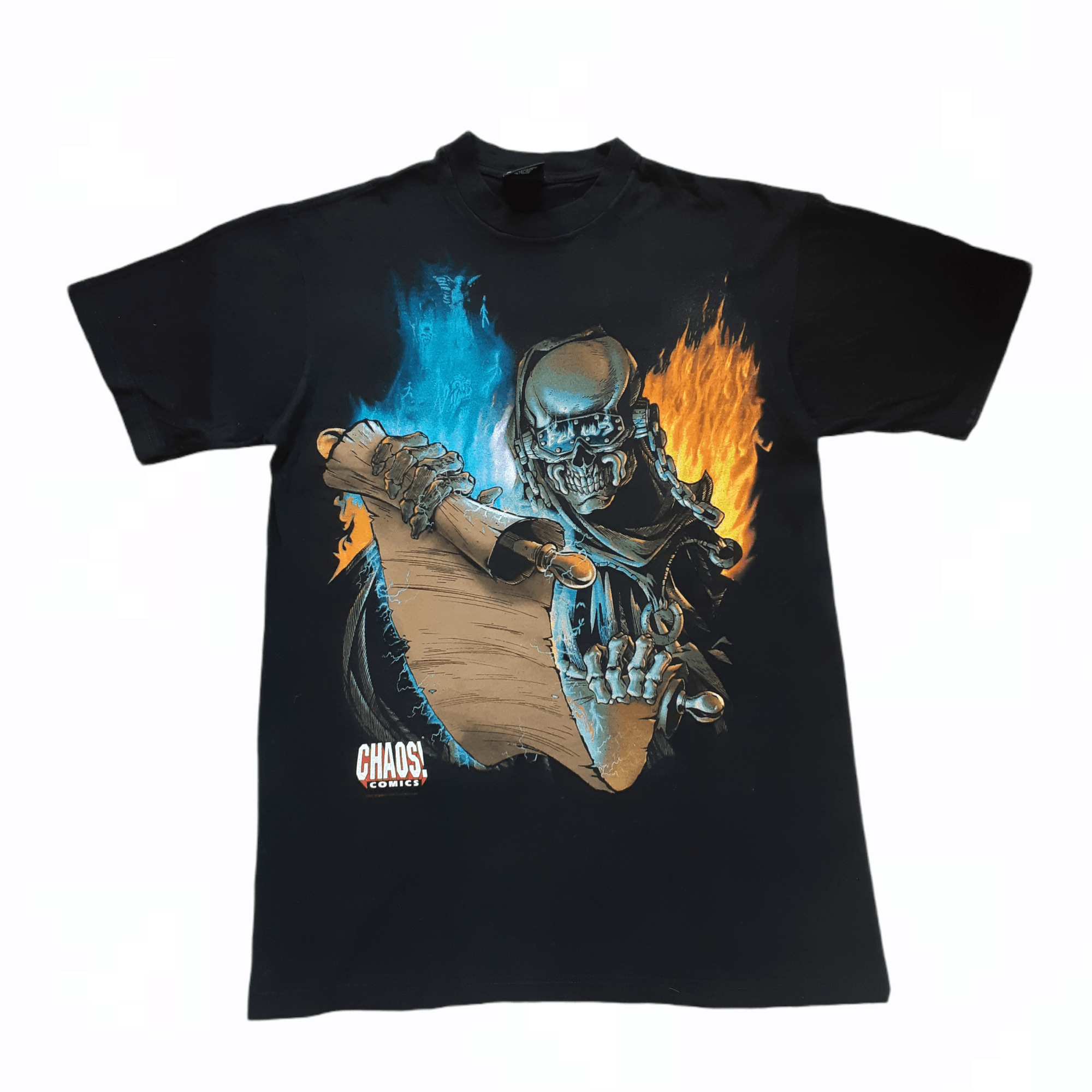 Band Tees × Vintage Vintage 90s Megadeth Chaos Comics 1997 T Shirt 