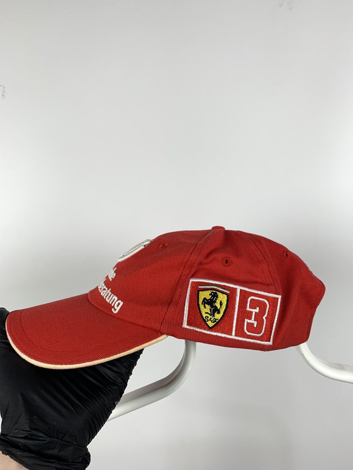 Ferrari 00s Vintage Ferrari F1 Michael Schumacher World Champion Cap Size ONE SIZE - 9 Thumbnail