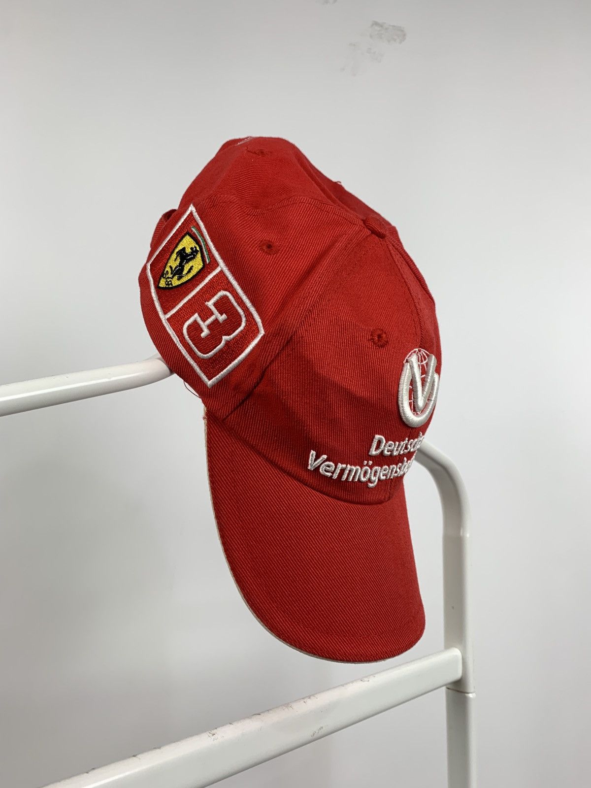 Ferrari 00s Vintage Ferrari F1 Michael Schumacher World Champion Cap Size ONE SIZE - 7 Thumbnail
