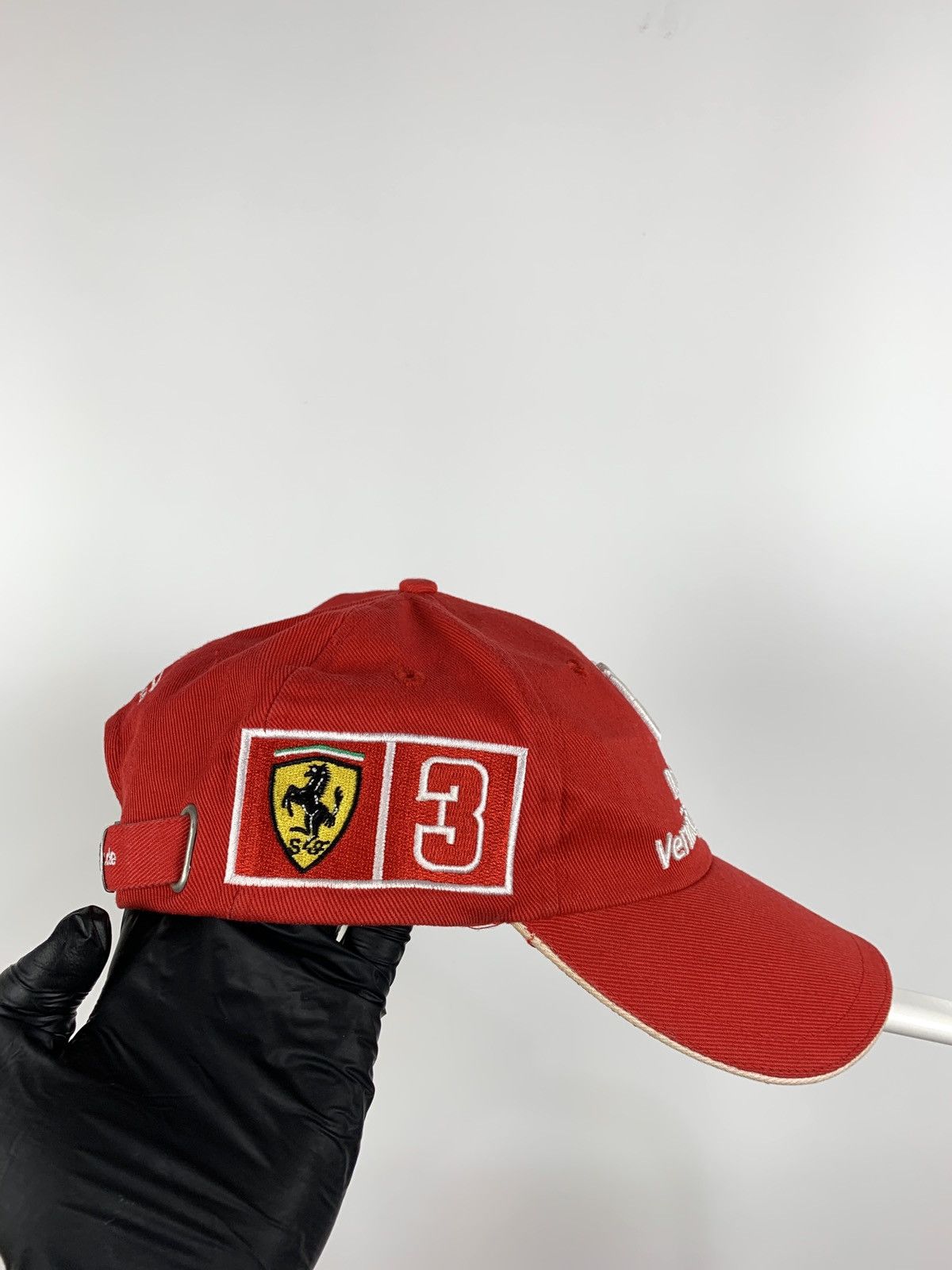 Ferrari 00s Vintage Ferrari F1 Michael Schumacher World Champion Cap Size ONE SIZE - 10 Thumbnail