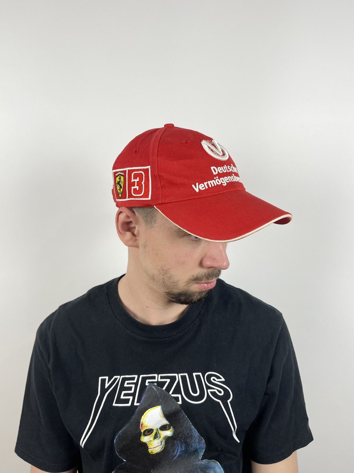 00s Vintage Ferrari F1 Michael Schumacher World Champion Cap