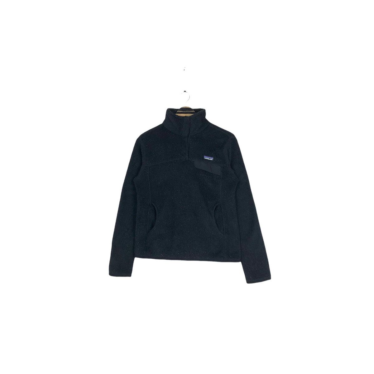 Patagonia Vintage Patagonia Mock Neck Fleece Sweater Size US S / EU 44-46 / 1 - 2 Thumbnail