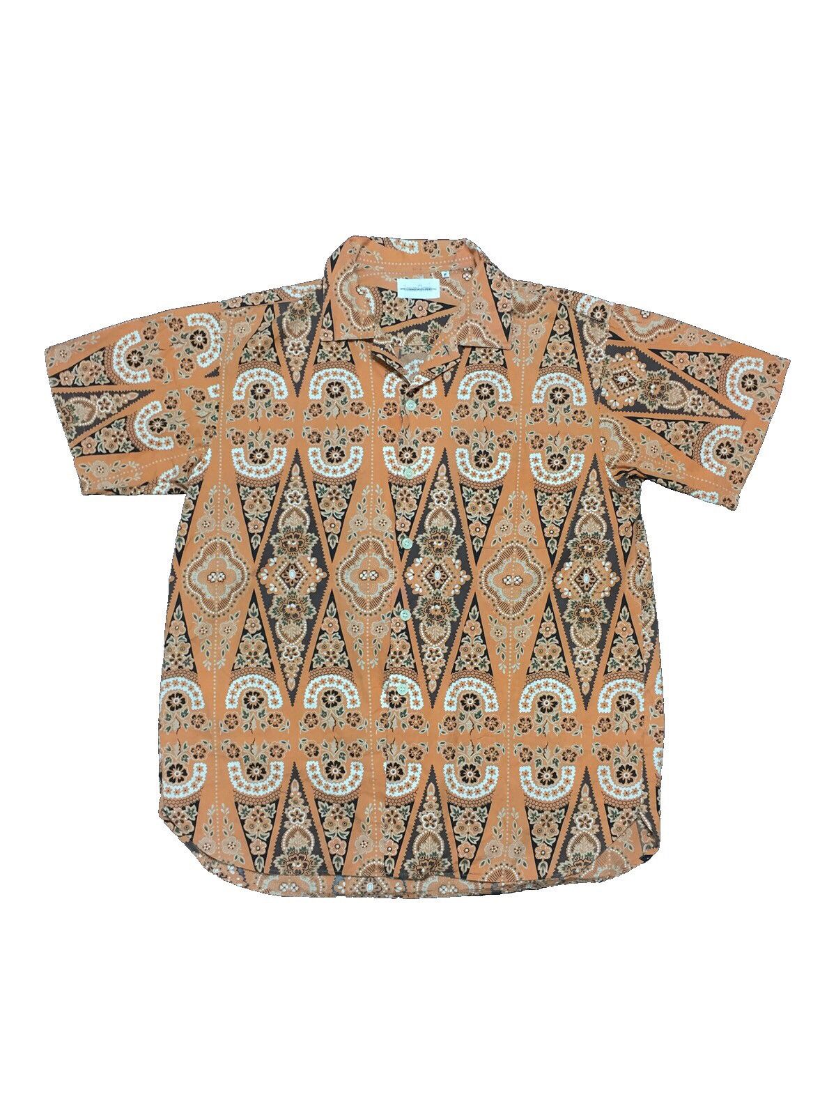 Paisley Button Ups Shirt Visvim Style Made In Japan
