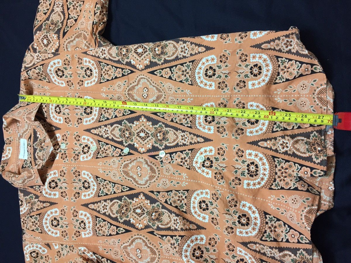 Japanese Brand Paisley Button Ups Shirt Visvim Style Made In Japan Size US M / EU 48-50 / 2 - 7 Thumbnail