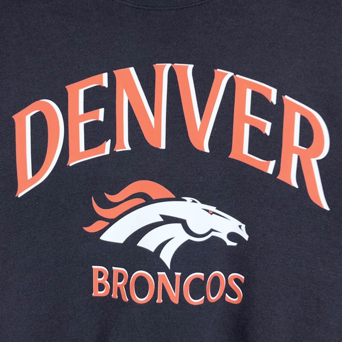 NFL Vintage 90s NFL Denver Broncos Crewneck Sweatshirt Size US L / EU 52-54 / 3 - 7 Thumbnail