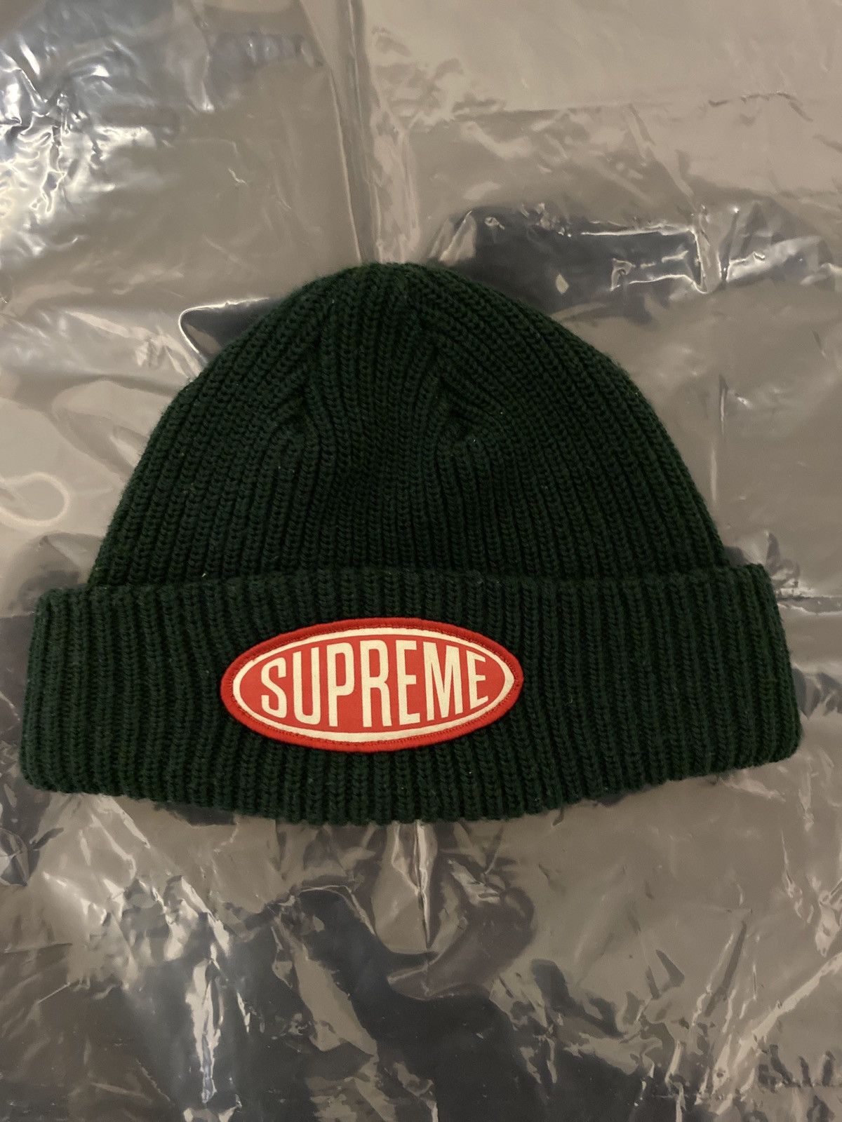 Supreme Supreme Circle Logo Beanie Grailed