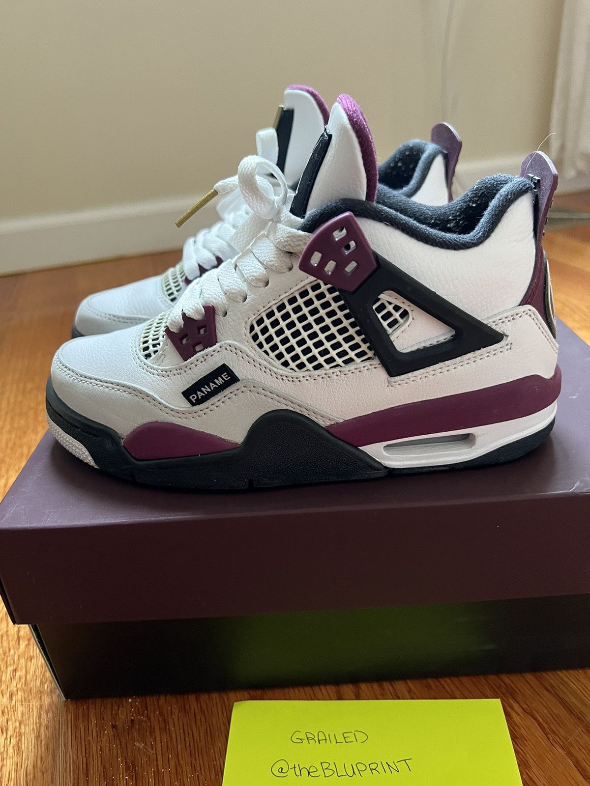 Jordan Brand Air Jordan 4 Paris Saint-Germain PSG Size US 5 / EU 37 - 2 Thumbnail
