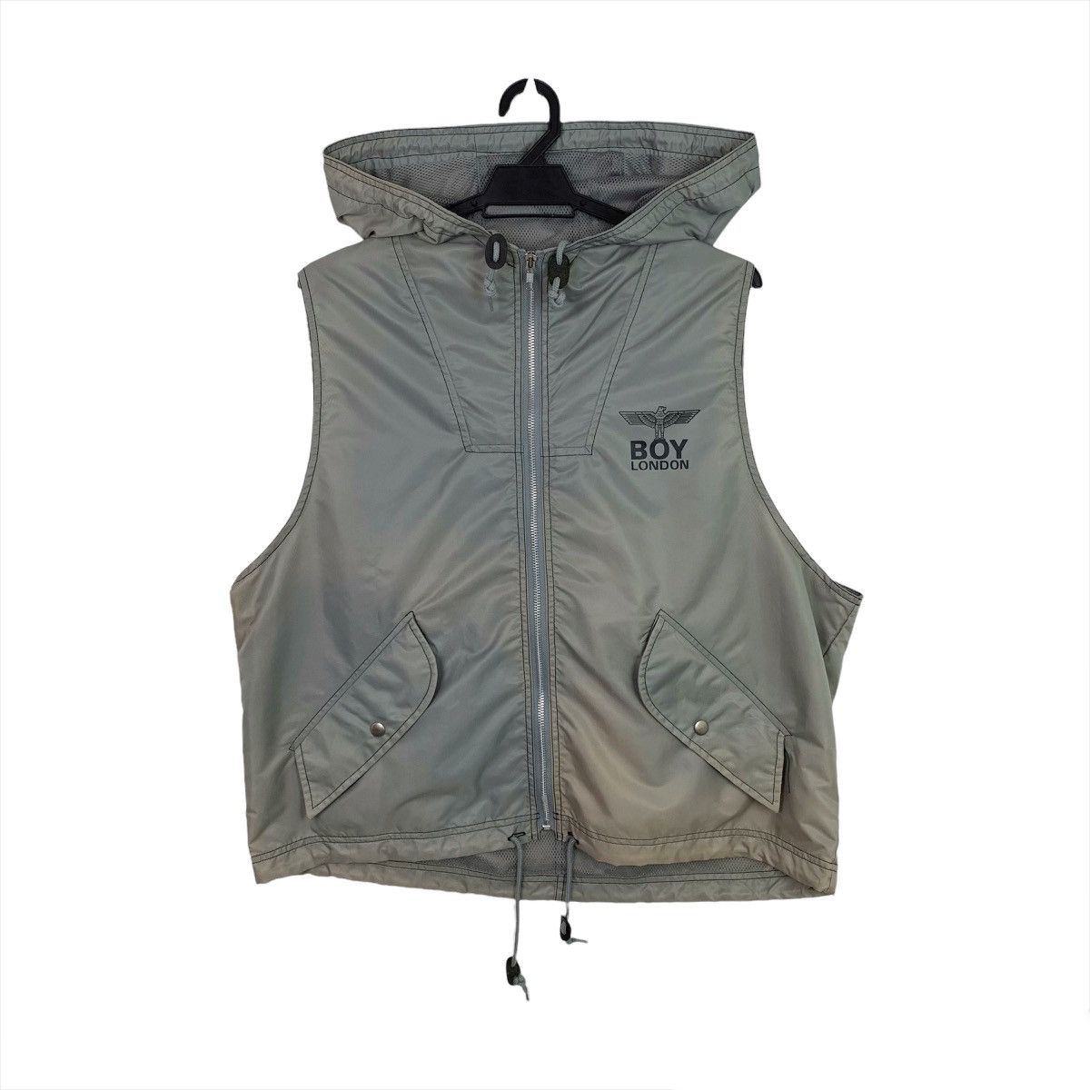 Boy London Tactical Hoodie Sleeveless Jacket