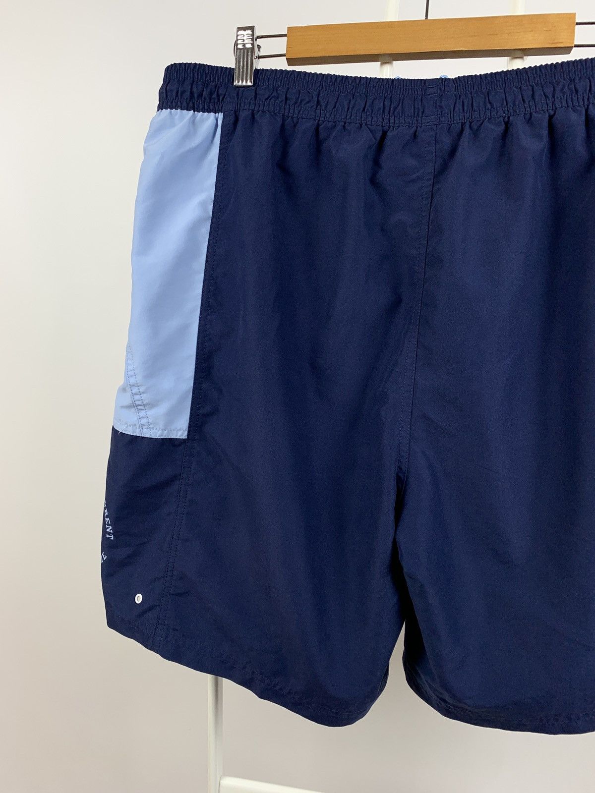 Vintage Vintage Yves Saint Laurent Pour Homme YSL Navy Blue Shorts Size US 34 / EU 50 - 13 Thumbnail