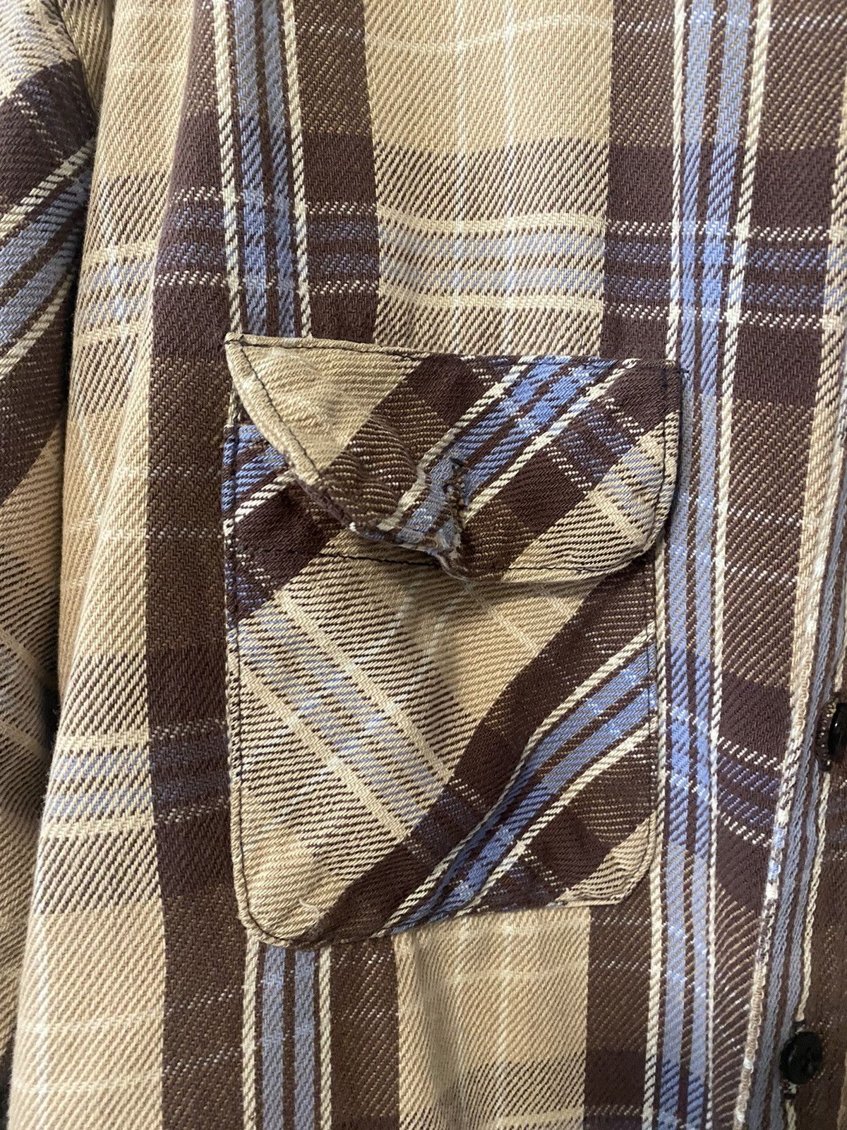 Vintage Vintage Flannel Size US XL / EU 56 / 4 - 3 Thumbnail