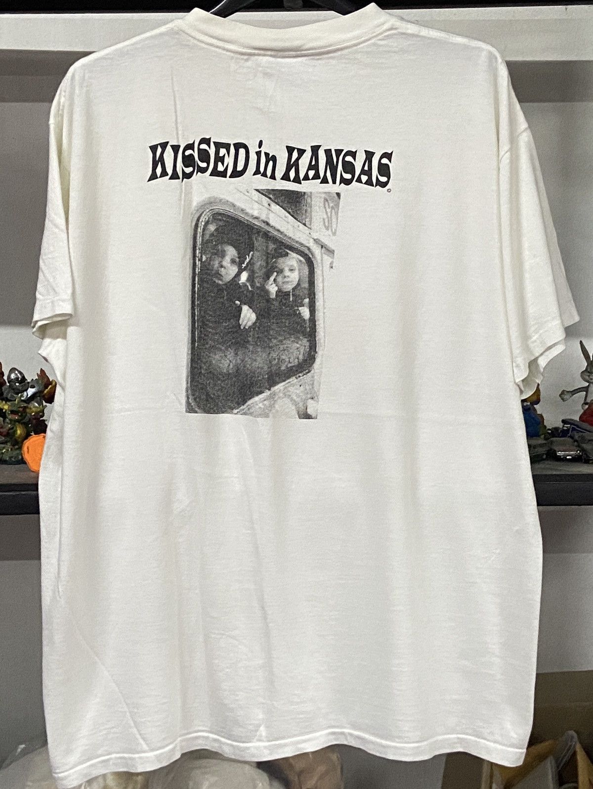 Band Tees × Vintage Vintage 1994s JOHNNY CLUELESS KISSED in KANSAS Tour Tshirt Size US XL / EU 56 / 4 - 1 Thumbnail