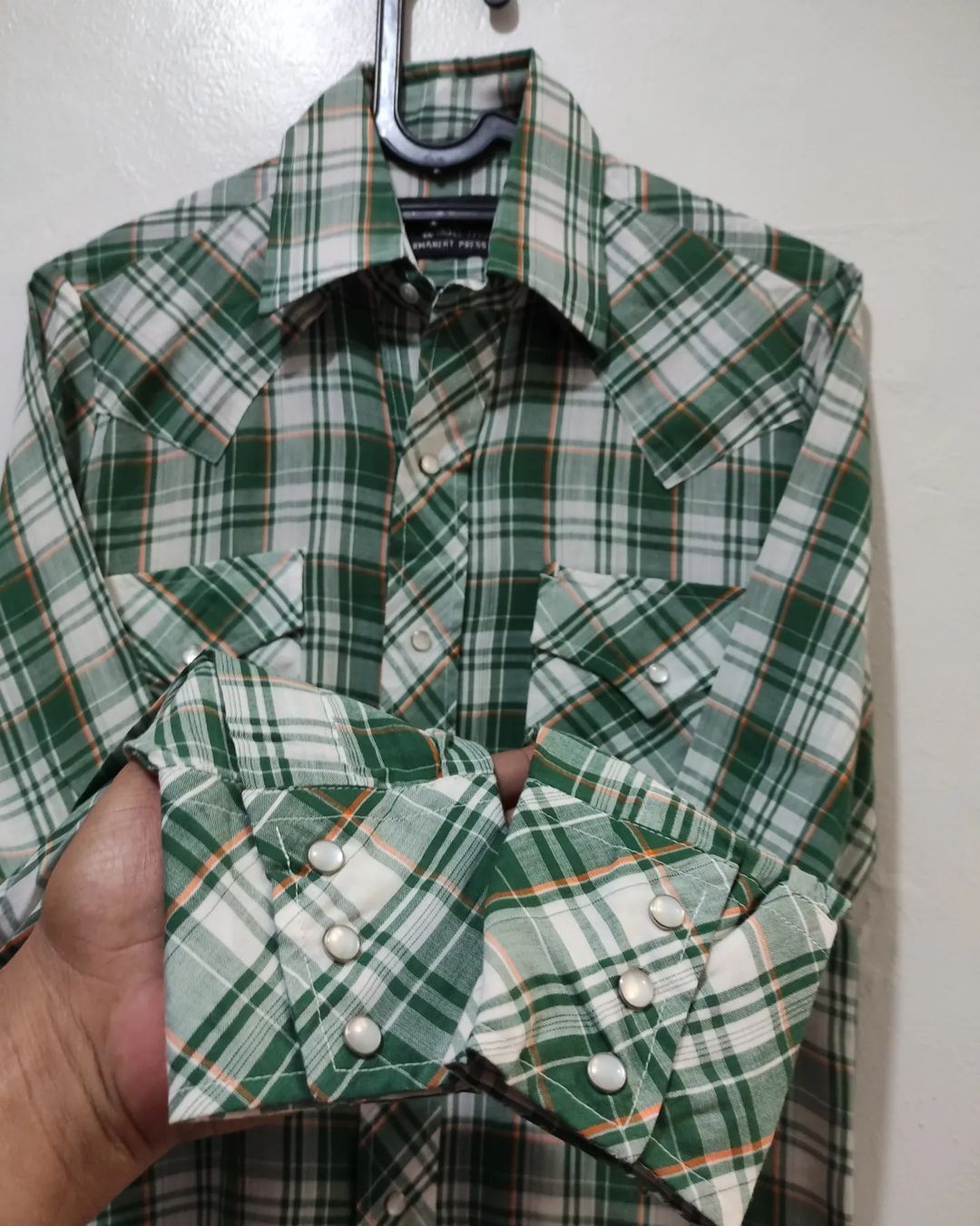 Cowboy Equipment × Vintage 60s Champion Westerns shirt Pearl Snap Button Size US M / EU 48-50 / 2 - 4 Thumbnail