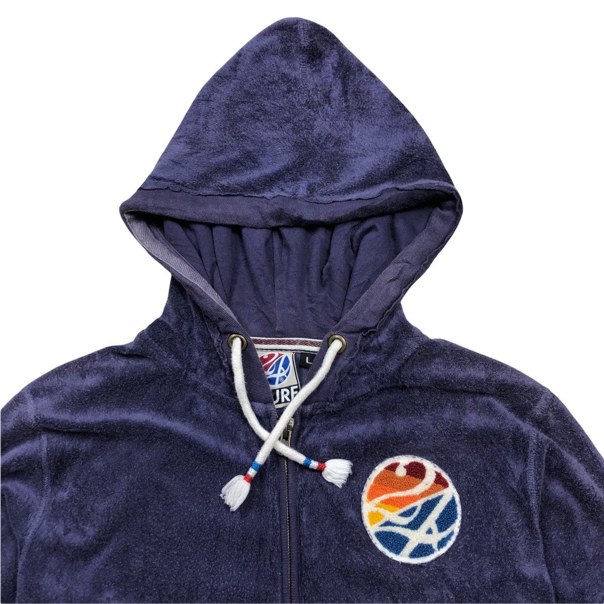 Vintage 24 Karats Surf Fleece Hoodie Sweater With Short Pants Size US M / EU 48-50 / 2 - 6 Thumbnail