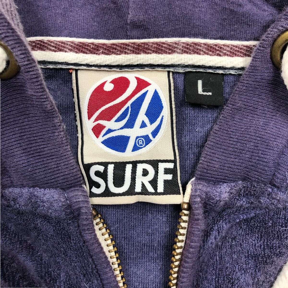 Vintage 24 Karats Surf Fleece Hoodie Sweater With Short Pants Size US M / EU 48-50 / 2 - 8 Thumbnail
