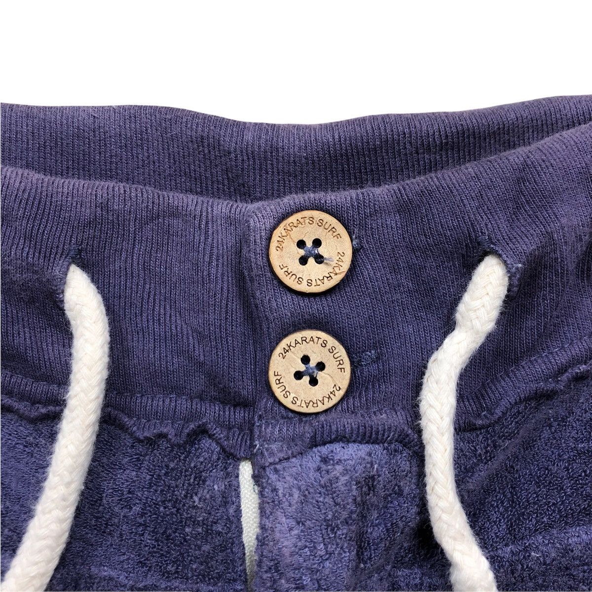 Vintage 24 Karats Surf Fleece Hoodie Sweater With Short Pants Size US M / EU 48-50 / 2 - 16 Thumbnail