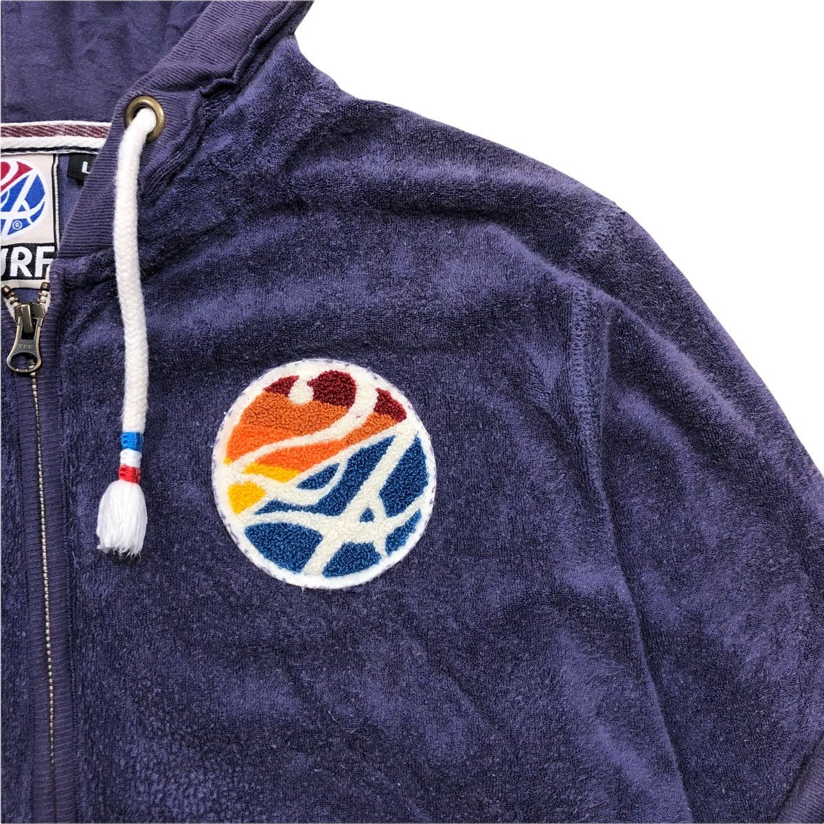 Vintage 24 Karats Surf Fleece Hoodie Sweater With Short Pants Size US M / EU 48-50 / 2 - 7 Thumbnail